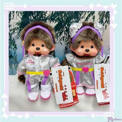 246229+36 Japan Official Shop Limited - Monchhichi Idol S Size Plush Boy & Girl ~ PAIR ~  